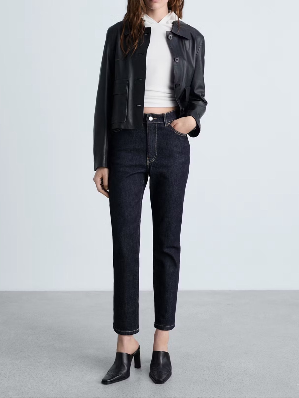 Straight Leg Jeans